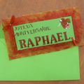 Joyeux anniversaire au "juinou" Raphael !