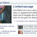 Elle est nule cette news Yahoo...