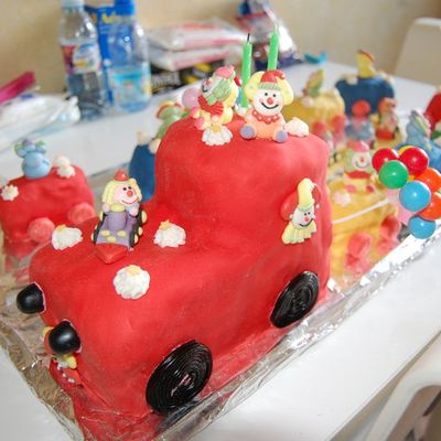 Petit train de voitures