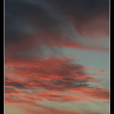 Le ciel du soir