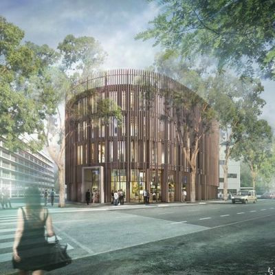 BATIMENT B : UNE VITRINE POUR LA FILIÈRE BOIS