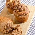 Muffins au porridge choco-banane