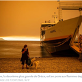 Incendies en Grèce