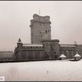 le chateau de vincennes sous la neige