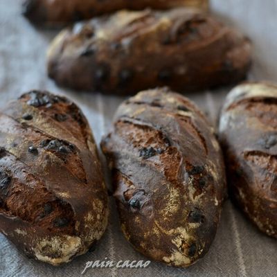Petits pains au cacao, pour la semaine du pain