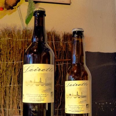 La Loirette, Bière blonde de Touraine est disponible à la Cave Saint Vincent à La Riche - Tours 37