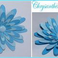 Chrysanthème en papier