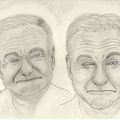 Dessin portrait de star: Robin Williams