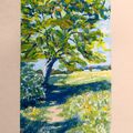 Petite gouache- L'arbre