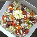 ...Salade à la grecque... (Défi recette.de)