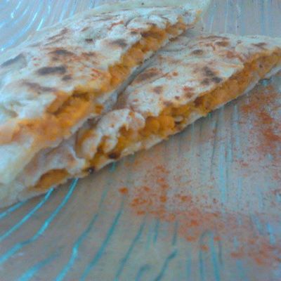 Parathas aux patates douces et lentilles corails