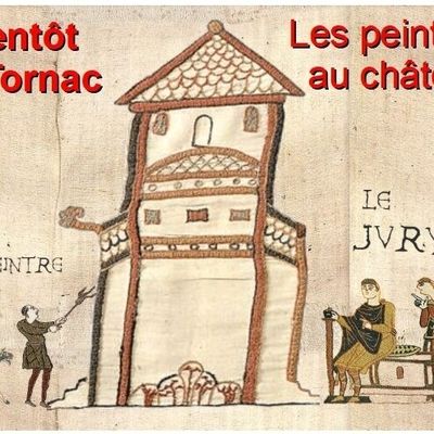Les peintres au château en juin 2018
