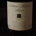 chateau Béhéré 2001 pauillac cru artisan