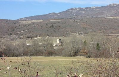 Entre Sainte Jalle et le col d'Ey