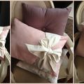 Coussins pour chambre romantique