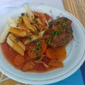 Osso buco d’agneau à la Milanaise et sa gremola