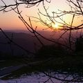 couché de soleil sur la savoie 2