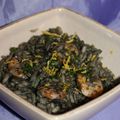 Risotto noir aux crevettes