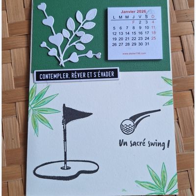 Cartes-calendriers # Série 5 : Gof et ... Math