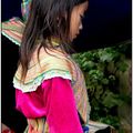.... Hmong fleurs, minorité ethnique du nord du Vietnam ....