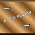 AIRBUS A 380 Emirats