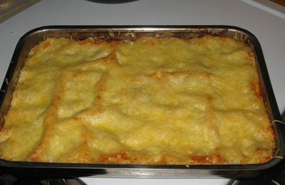 MES lasagnes à la bolognaise