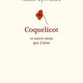 Consigne d'écriture 2223-32 du 30 mai 2023 : Les Mots d'Anne Sylvestre