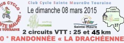 VTT à Draché dimanche 8 mars