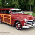 Plymouth deluxe suburban special 2door woody wagon de 1950 (9ème Classic Gala de Schwetzingen 2011)