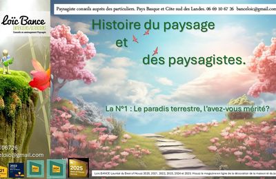 Histoire du paysage et des paysagiste. Le jardin, un paradis terrestre ?