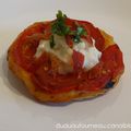 MINI TATIN AUX TOMATES COCKTAIL - CHANTILLY AU CHEVRE