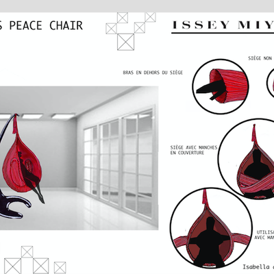 2DP à Créapôle : Un siège expérimental pour Issey Miyake