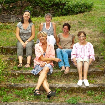 L'ambiance du stage de peinture