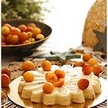 Gâteau fromage blanc et mirabelles dans le micro-ondes et sans sucre.......Miammmm!!!!