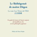 Nouveau livre de Y. Orimo : "Le Shôbôgenzô de maître Dôgen : guide de lecture"