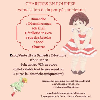 Rendez-vous à Chartres le dimanche 7 décembre