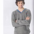 Pull homme col V, Phil Looping