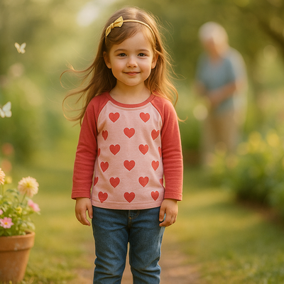 Poupée Réconfort : "Poupée aux Coeurs" de Cloeti