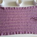 tuto couverture bébé au crochet 