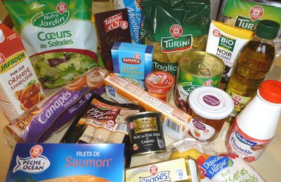 Foie gras sur salade aux boudins blancs et aux marrons