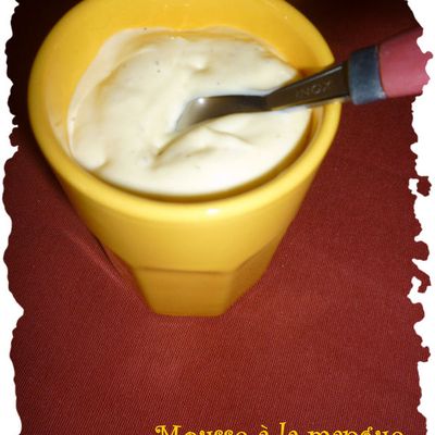 Mousse à la mangue 