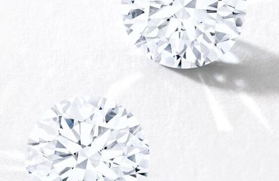 An Impressive Pair of Unmounted Diamonds