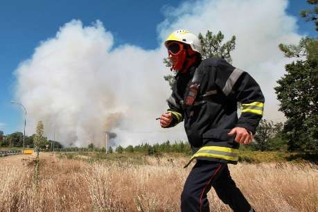 A Lacanau, 200 pompiers sont mobilisés