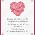 Le coeur de l'Amitié