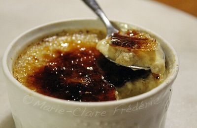 Crème brûlée aux cèpes