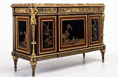 Adam Weisweiler, German, 1744-1820, Chest of Drawers with Doors (Commode à vantaux), ca. 1780