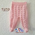 PATRON tricot bb FACILE et PREMA modele layette bébé et patron a tricoter Explications tuto brassière, bonnet, chaussons et Reborn