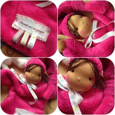 Doudou rose fushia