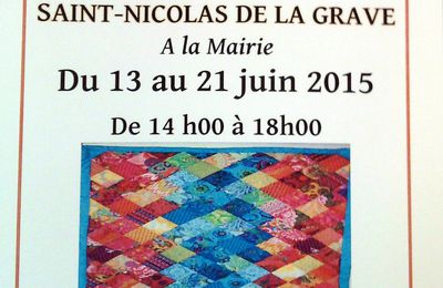 Saint Nicolas de la Grave en juin