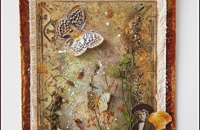 Un panneau vintage à accrocher / Vintage hanging panel